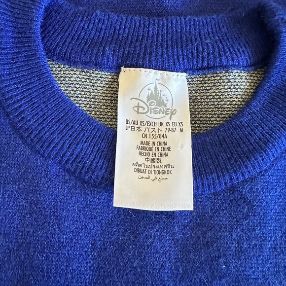 Disney Blue Donald Duck Graphic Crewneck Sweater - Picture 3 of 3